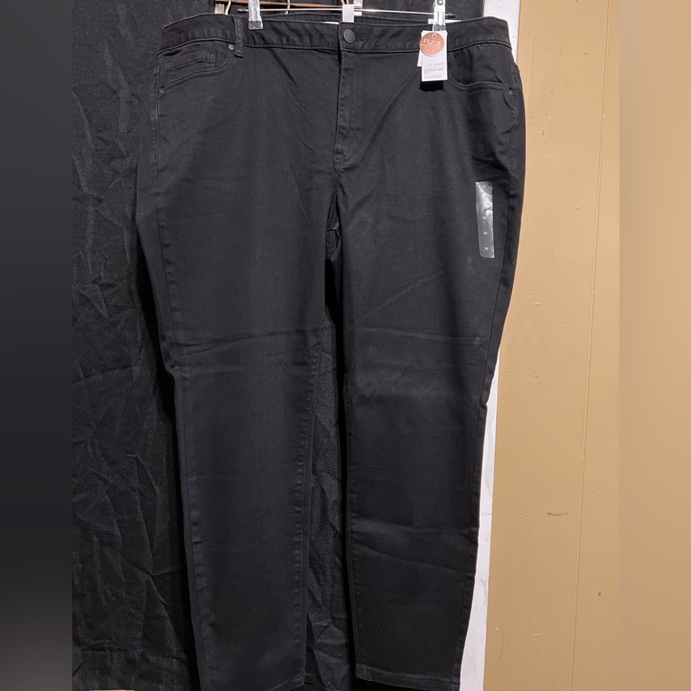 Lane Bryant black skinny jeans size 26